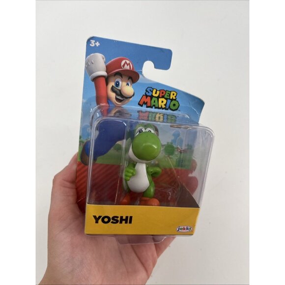 Jakks Pacific World of Nintendo Super Mario, 2.5 inch Mini Figure - Yoshi - Picture 2 of 5